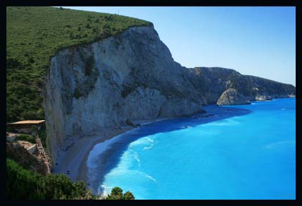 A beautiful beach in Greece